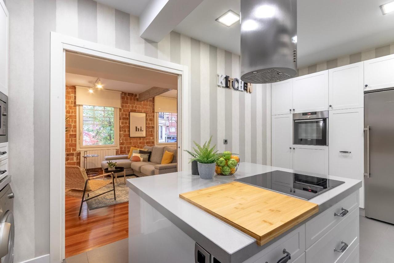 Gran Apartamento Con Estilo En El Centro De Bilbao Ngoại thất bức ảnh